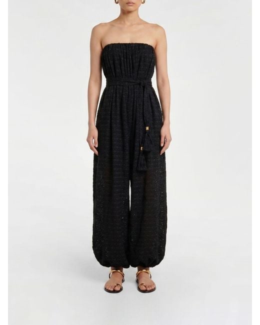 Eres Black Silk Jumpsuit