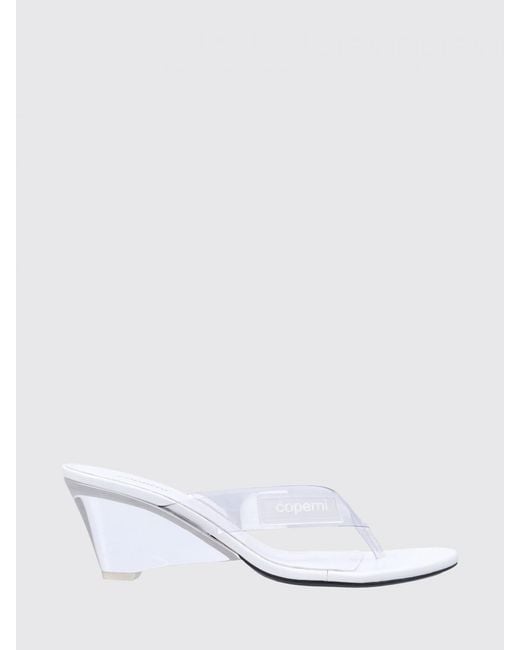 Coperni White Flat Shoes