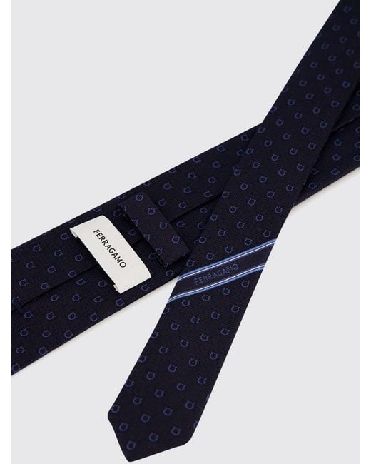 Ferragamo Blue Tie for men