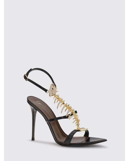 Giuseppe Zanotti Metallic Heeled Sandals