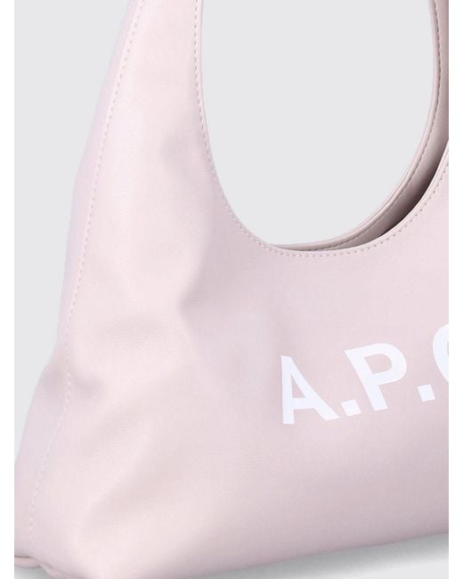 A.P.C. Pink Handbag