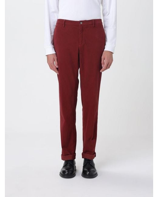 Mason's Red Trousers for men