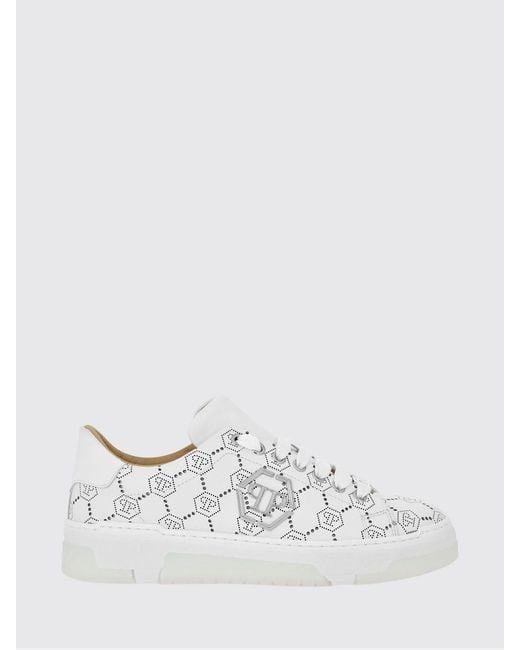 Philipp Plein White Trainers for men