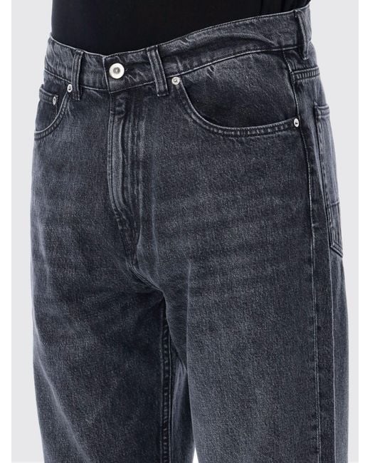 Our Legacy Blue Third Cut Straight Cotton Denim Jeans for men