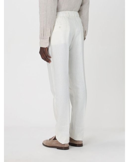 Brian Dales White Trousers for men