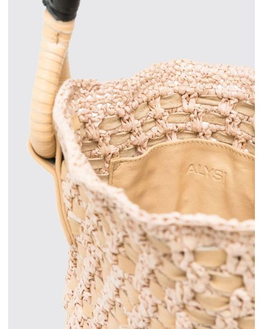 Borsa A Secchiello di Alysi in White