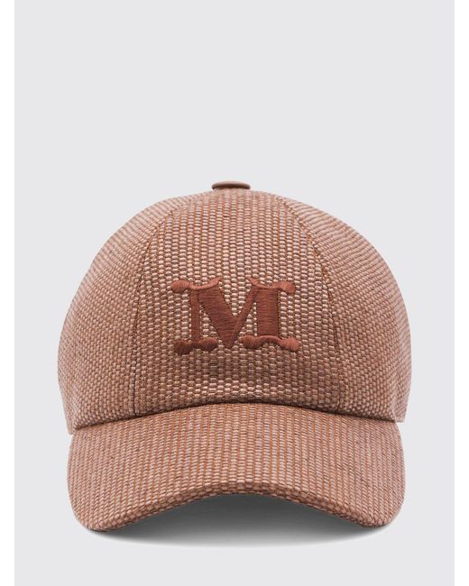 Cappello Da Baseball di Max Mara in Brown