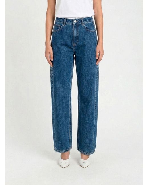Twinset Blue Straight Jeans