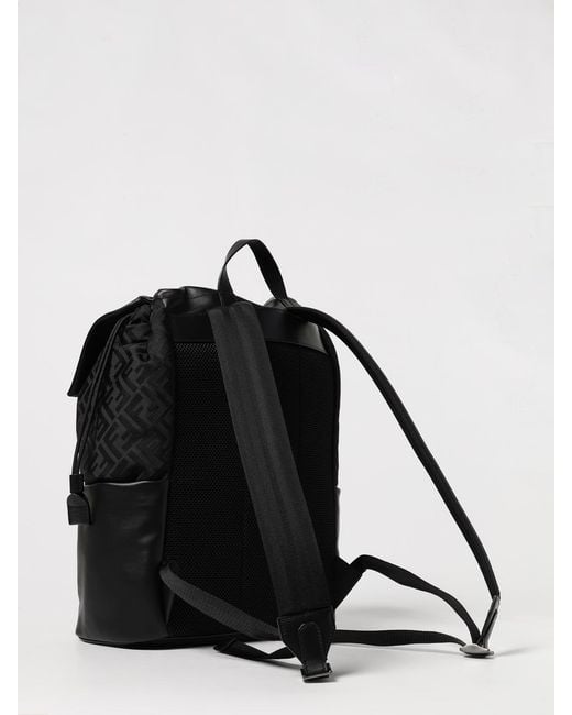 Fendi Black Flux Backpack for men