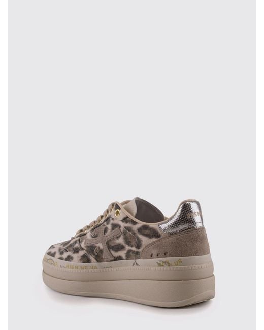 Premiata Brown Micol Suede Sneakers