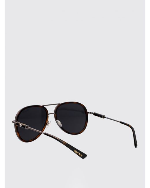 Versace Black 0Ve2260 Metal And Acetate Sunglasses