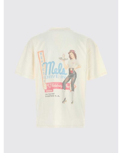 Represent Natural Mel's Diner X Cotton T-Shirt With Graphic Print for men