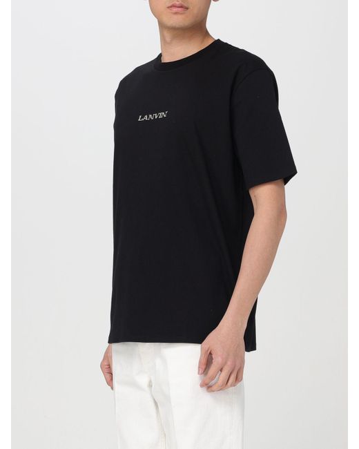 Camiseta Lanvin de hombre de color Black