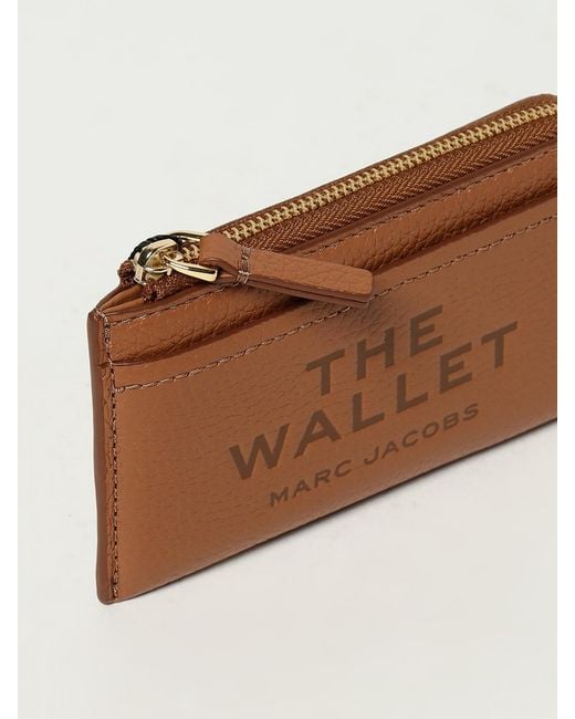 Marc Jacobs Brown The Wallet Grained Leather Wallet