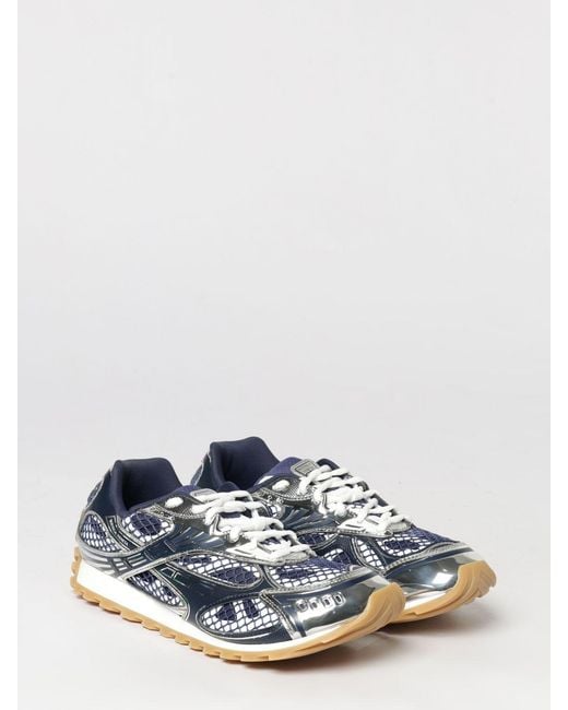 Bottega Veneta White Orbit Technical Mesh Sneakers for men