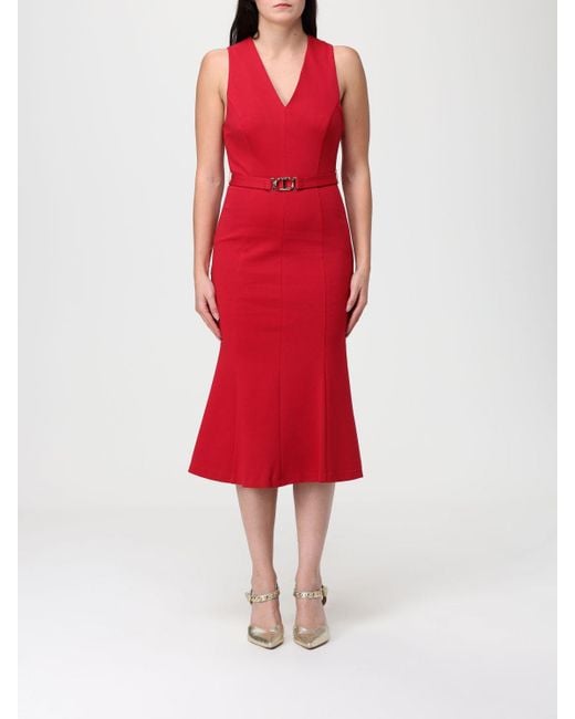 Robes Femme Twinset en coloris Red