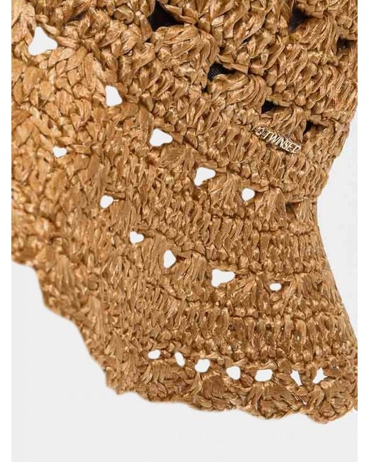 Twinset Brown Hat