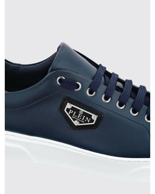 Philipp Plein Blue Trainers for men