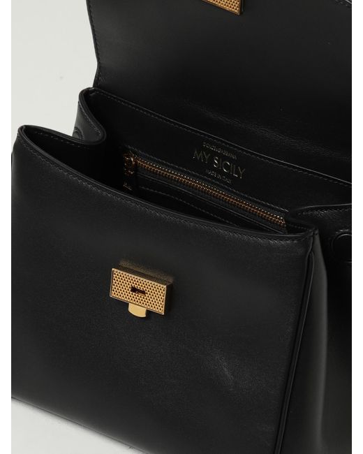 Dolce & Gabbana Black Dolce &Amp Gabbana My Sicily Calf Leather Bag