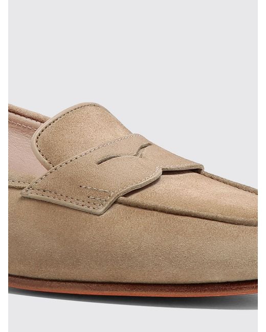 Santoni Natural Loafer