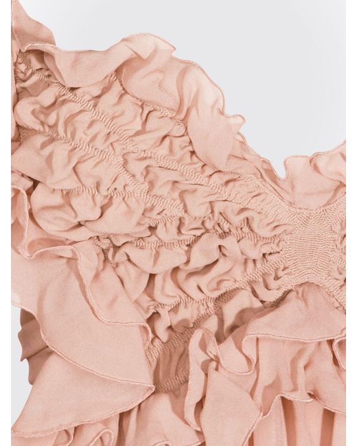 Blumarine Pink Long Dress