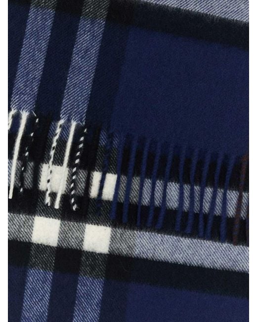 Burberry Blue Scarf for men