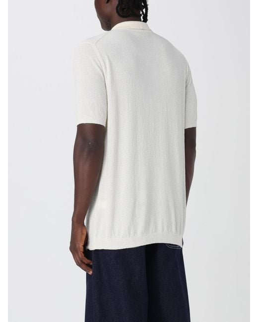 Roberto Collina White Polo Shirt for men