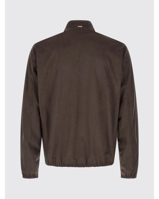 Herno Brown Jacket for men