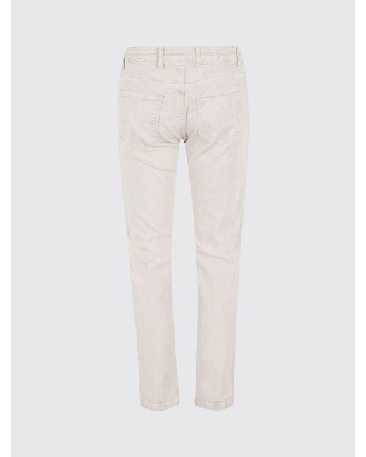 Eleventy Natural Stretch Cotton Slim Fit Jeans for men
