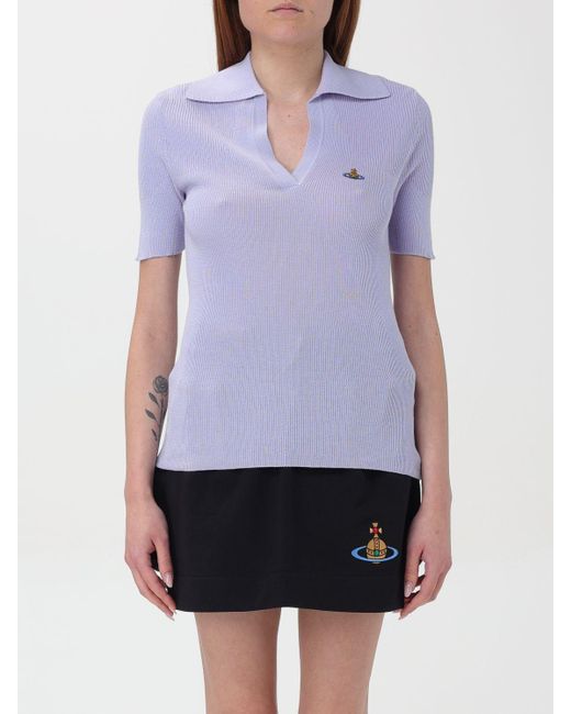 Vivienne Westwood Purple Polo Shirt