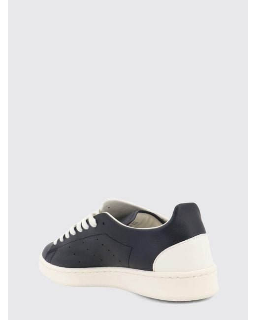 Y-3 Natural Diagonal Stan Smith Leather Sneakers With Low Top Design And Round Toe for men