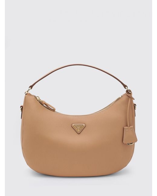 Borsa Hobo di Prada in Brown