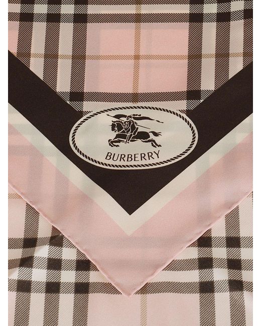 Burberry Pink Neck Scarf