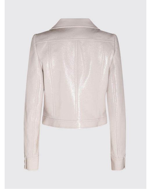 Courreges Natural Courr&Egrave	Ges Patent Leather Jacket