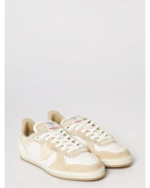 Philippe Model Natural Pgal Leather Sneakers for men
