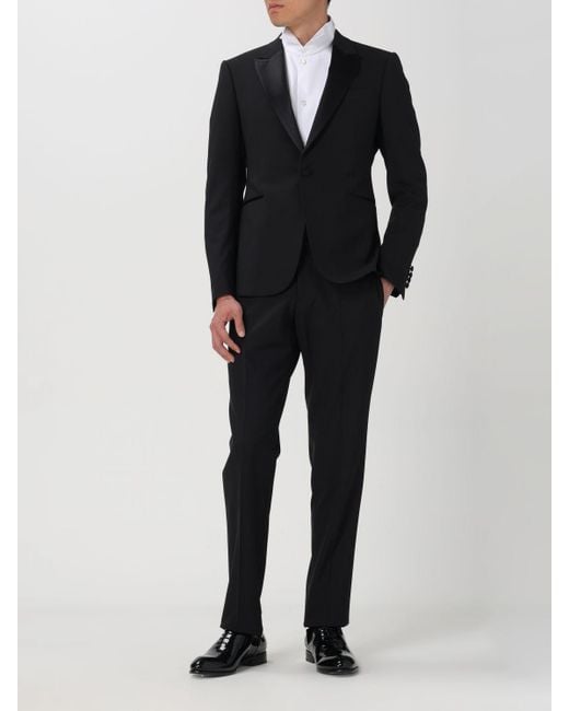 Emporio Armani Anzug in Black für Herren