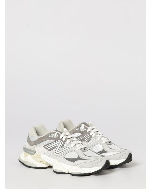 New Balance White 9060 Sneakers