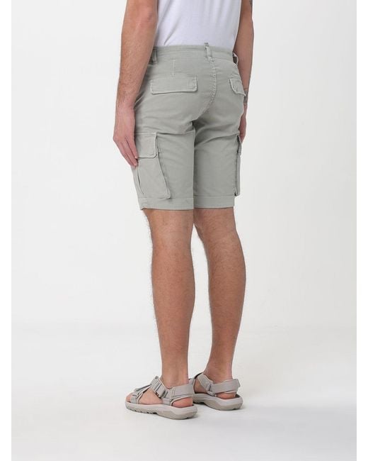 Mason's Gray Cargo Shorts for men