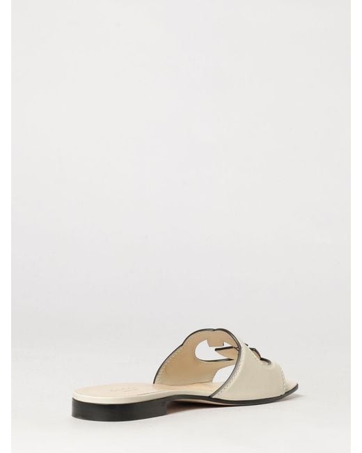 Gucci Natural Heeled Sandal