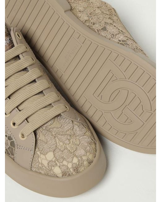 Dolce & Gabbana Natural Sneakers Damen
