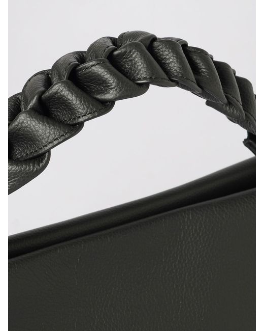 Coccinelle Black Boheme Grained Leather Bag