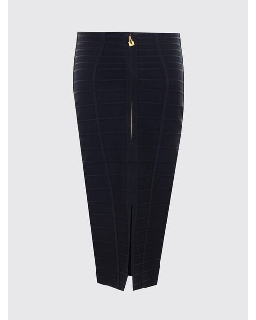 Elisabetta Franchi Black Pencil Skirt