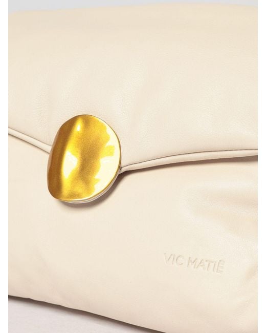 Vic Matié Natural Vic MatiÉ Nappa Leather Bag Vic Maté