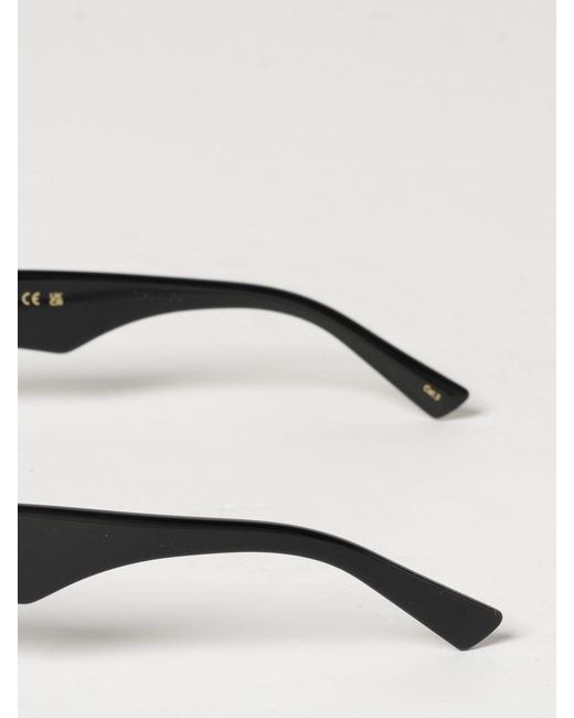 Gucci Black Gg Monogram Acetate Cat-Eye Sunglasses