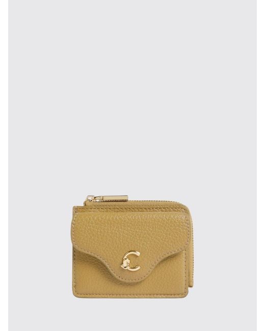 Coccinelle Natural C-Me Grained Leather Wallet