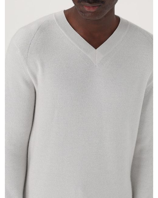 Brioni Gray Cardigan for men