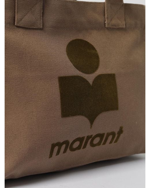 Bolso De Mano Mujer Isabel Marant de color Natural