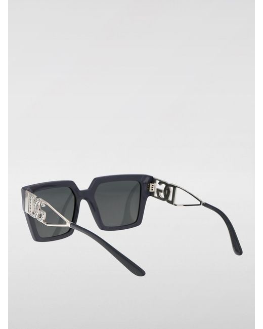 Dolce & Gabbana Gray Dolce &Amp Gabbana 0Dg4446B Acetate And Metal Sunglasses