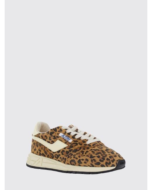 Autry Brown Reelwind Low-Top Trainers