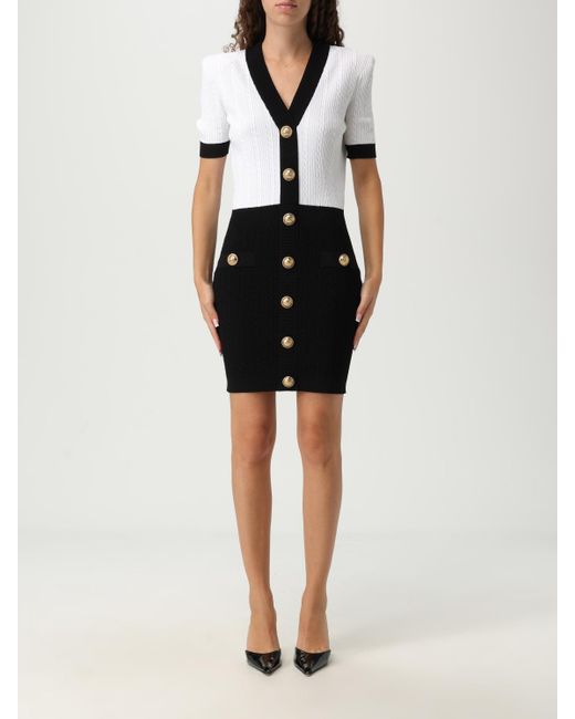 Balmain Black Dress